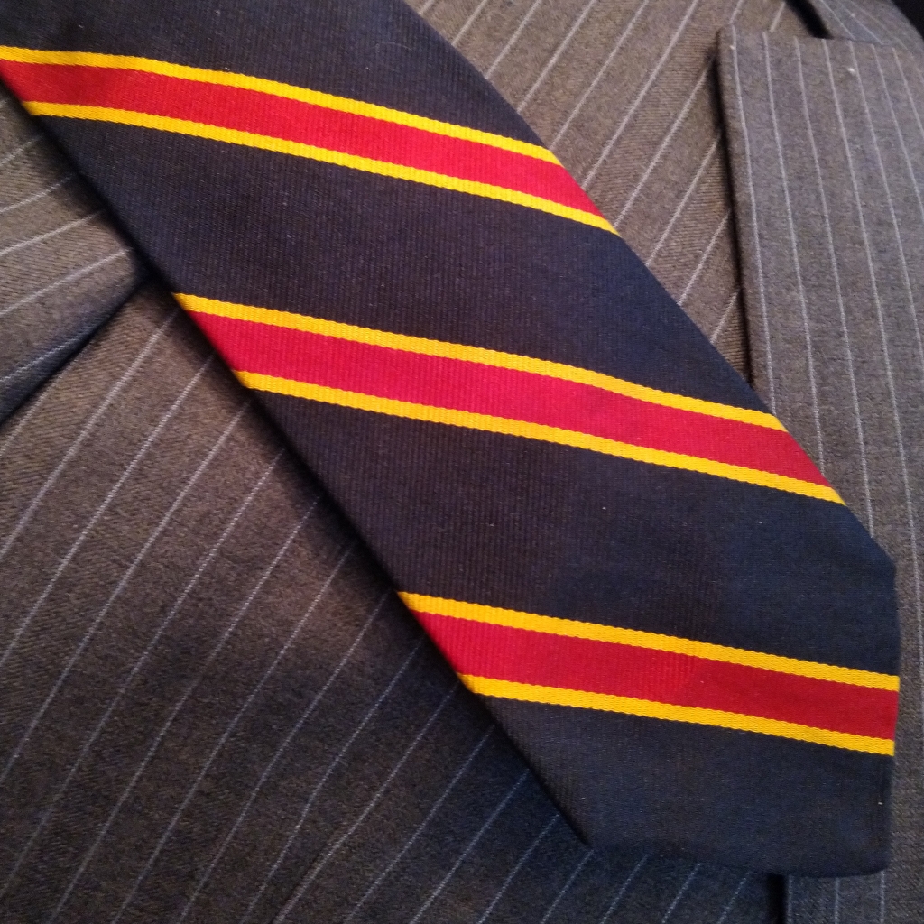 Brooks Bro. Silk Regimental Stripetie